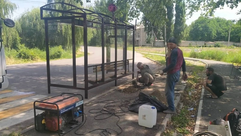 Новую остановку установили в районе Капельница в Железноводске