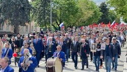 В Железноводске колонна «Бессмертного полка» растянулась на 3,5 км