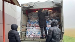 Семь тонн гумпомощи для беженцев из Донбасса доставили в Железноводск