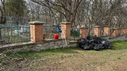 Субботник, посвящённый ветеранам ВОВ, прошёл в Иноземцево
