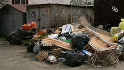 Сразу четыре грузовика вывозят незаконные свалки в Железноводске 