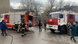 Человек пострадал при пожаре в Железноводске 