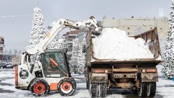За минувшие сутки в Железноводске выпало более 40 сантиметров снега