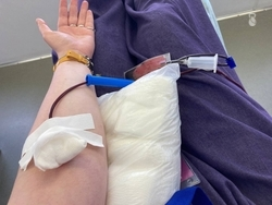 Сотрудники администрации и санаториев Железноводска сдали кровь