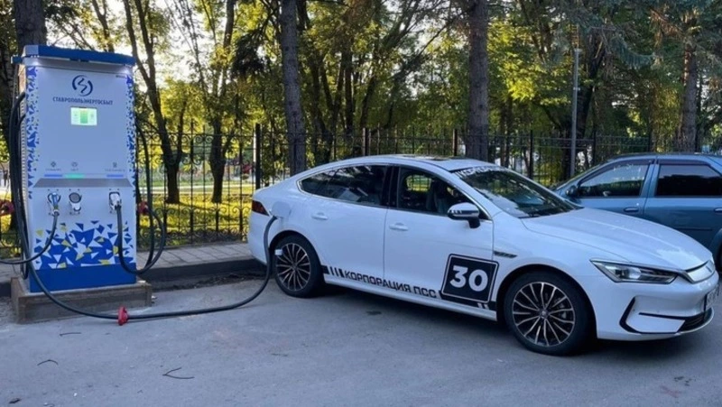 Вторую электрозаправку откроют в Железноводске