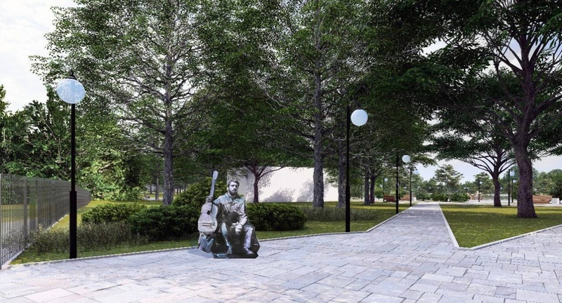 Памятник Высоцкому появится в парке в Железноводске 