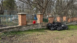 Субботник, посвящённый ветеранам ВОВ, прошёл в Иноземцево