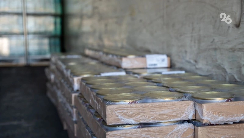 Гуманитарную помощь отправили в Дагестан из Железноводска