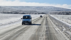 Ледяной дождь начался в Железноводске