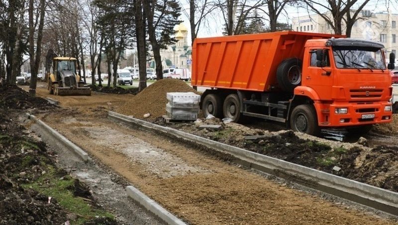 Новый тротуар появится в Железноводске  