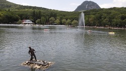 Южный Дед Мороз празднует свой день рождения в Железноводске