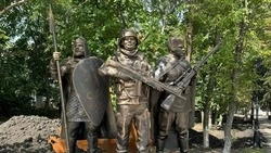 Благоустройство сквера Памяти завершается в посёлке Иноземцево
