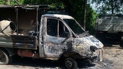 В День Победы в Железноводске сгорело два автомобиля